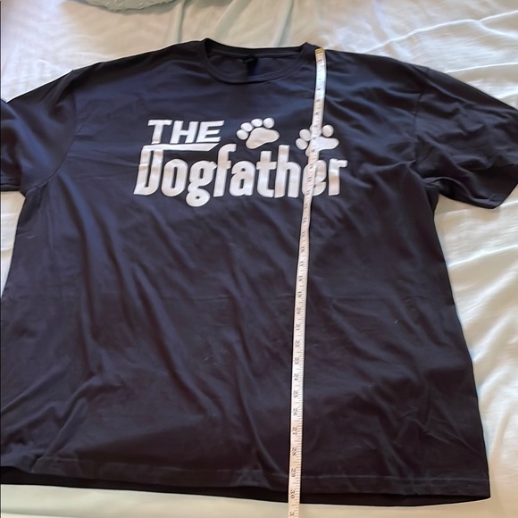 The Dogfather Men’s 2XL Black T-Shirt - Picture 6 of 6